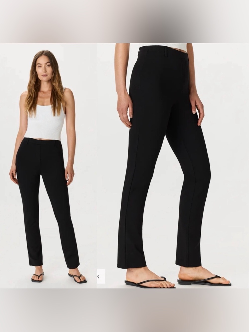 SPANX On the-G0 Kick Flare pants Black size Small style 20367R Dress Pant EUC